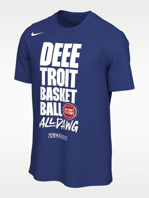 Nike Detroit Pistons Men's Nike NBA Basketball T-Shirt