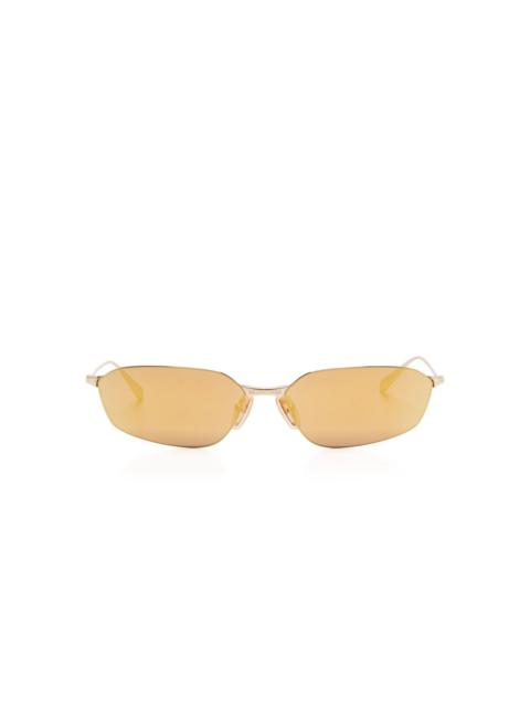 BALENCIAGA geometric-frame sunglasses