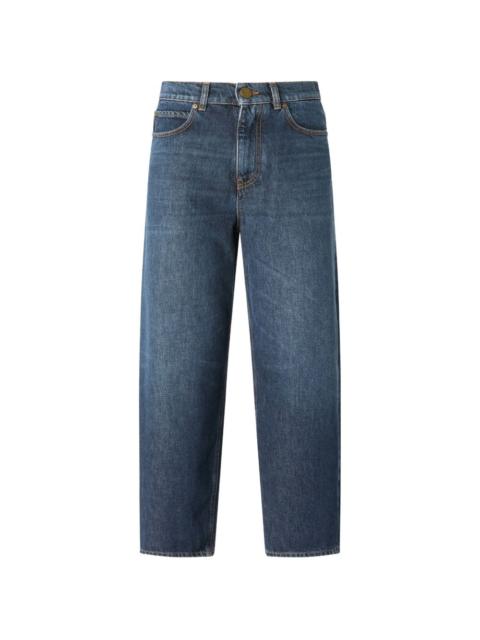 PINKO embroidered-logo jeans