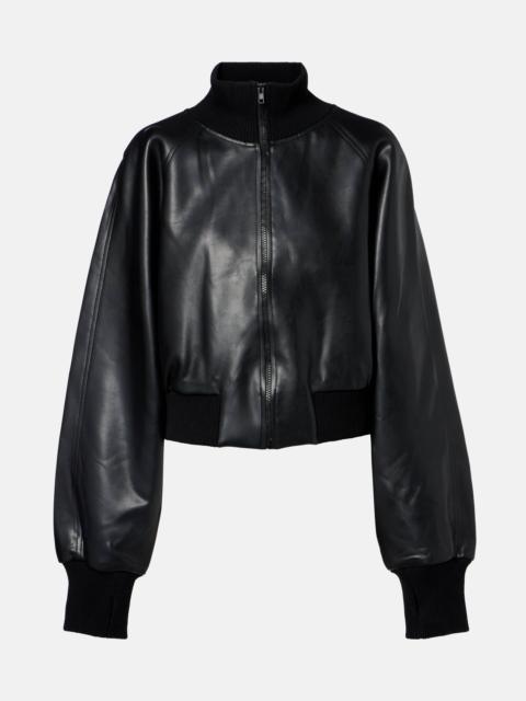 NORMA KAMALI Cropped bomber jacket