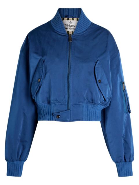 Vivienne Westwood Vivienne Westwood Bernardo Quilted Taffeta Bomber Jacket