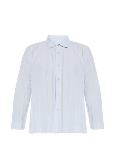 ISSEY MIYAKE pleated shirt
