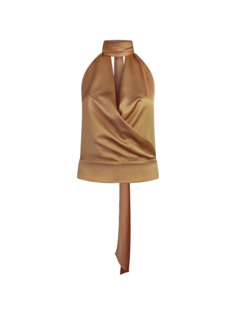 THE ANDAMANE draped top
