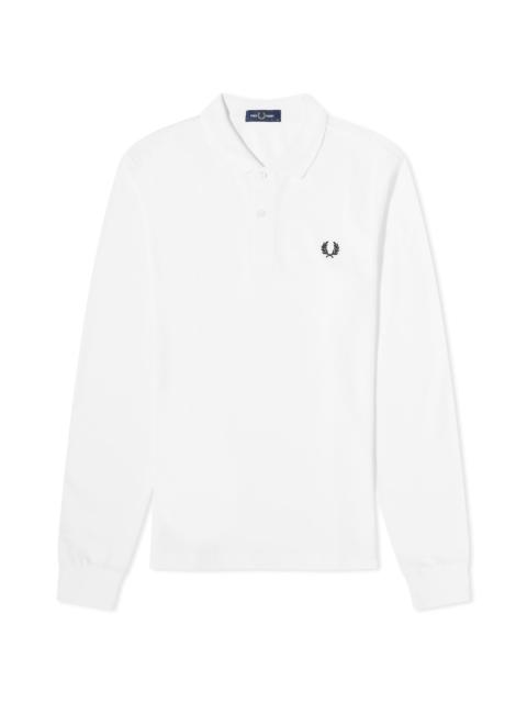 Fred Perry Fred Perry Long Sleeve Plain Polo