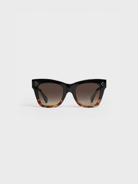 CELINE Cat Eye S004 Sunglasses in Acetate