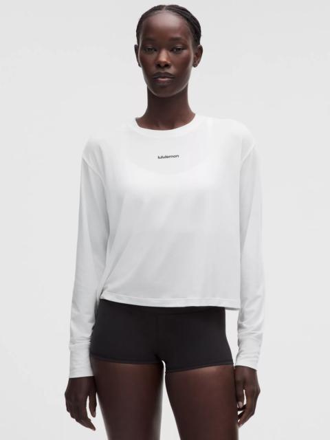 lululemon Jersey Training Long-Sleeve Shirt *Wordmark