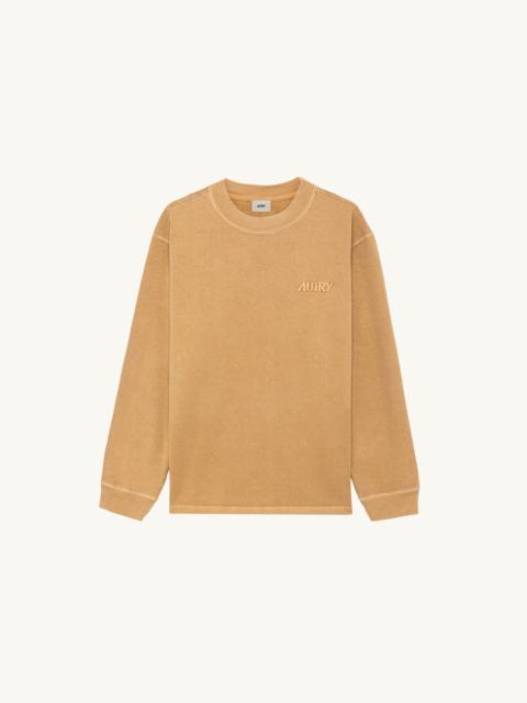 AUTRY UNISEX TONAL LOGO LONG-SLEEVE TEE
