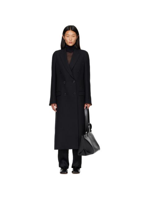 Maison Margiela Black Double Breasted Coat