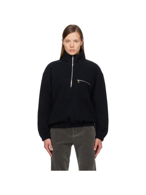 RIER SSENSE Exclusive Navy Fleece Jacket