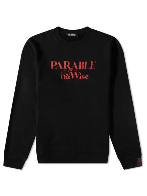 Raf Simons Raf Simons Parable Crew Sweat