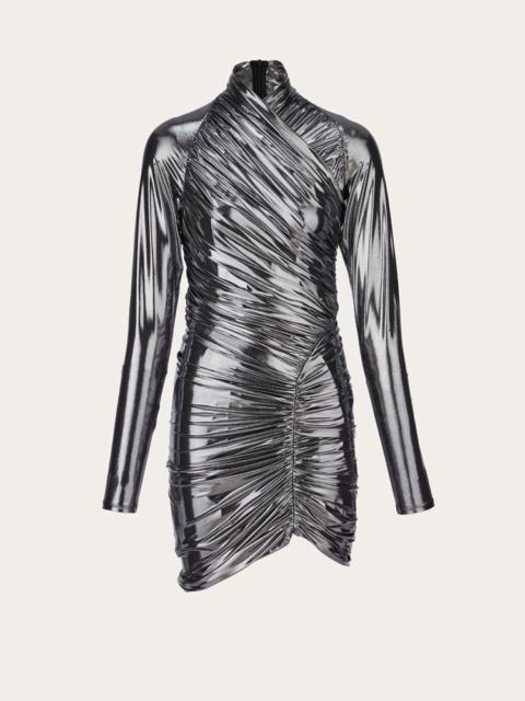 FERRAGAMO MINI DRAPE DRESS