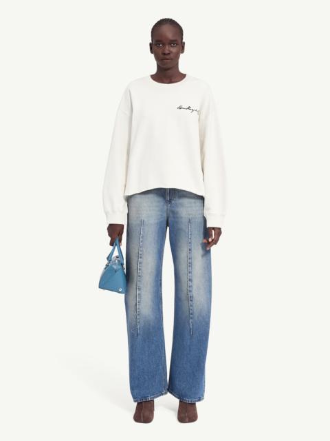 MM6 Maison Margiela Handwritten-print sweatshirt