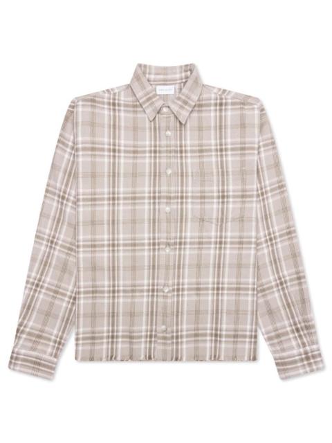 John Elliott HEMI OVERSIZED SHIRT - ORGANIC CHECK