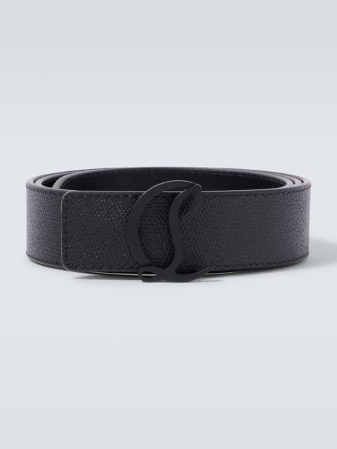 Christian Louboutin Mooncrest leather belt