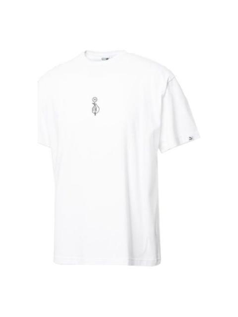 PUMA PUMA BTS Crossover Small Short Sleeve Couple Style White 578877-01