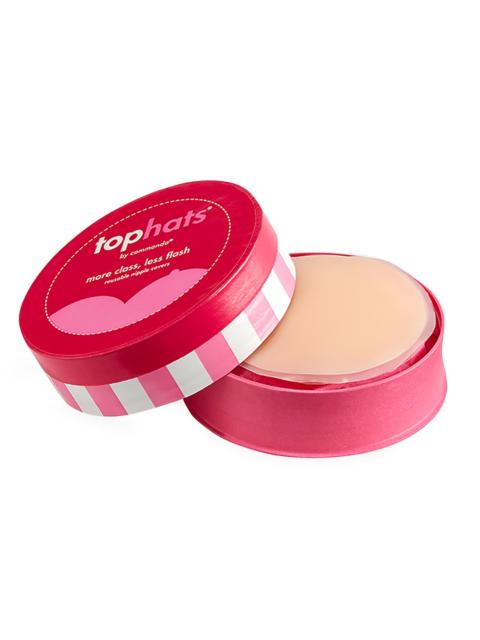 commando Women's Top Hats Silicone Nipple Concealers