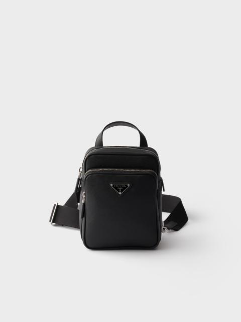 Prada Saffiano leather mini one-shoulder backpack