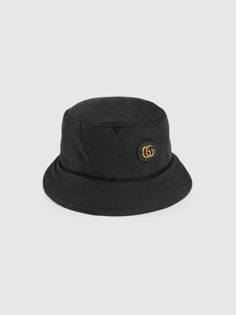 GUCCI Quilted fabric bucket hat