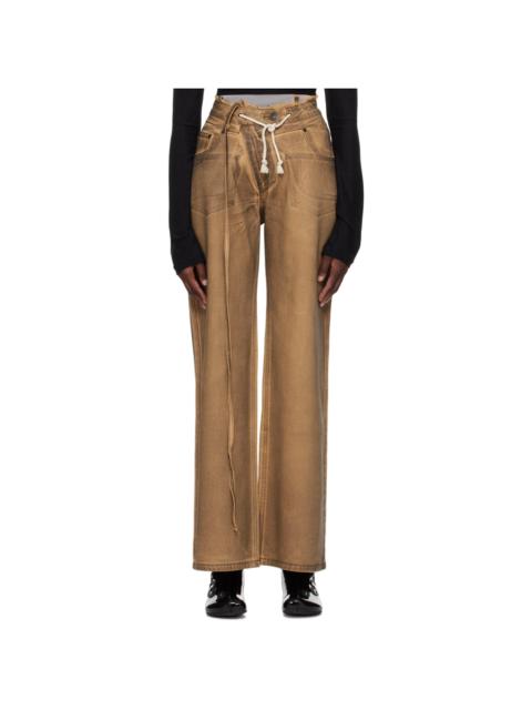 OTTOLINGER SSENSE Exclusive Orange Jeans