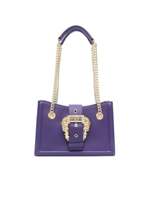 VERSACE JEANS COUTURE Baroque-buckle shoulder bag