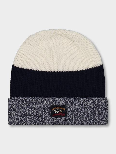 Paul & Shark Re-wool Beanie