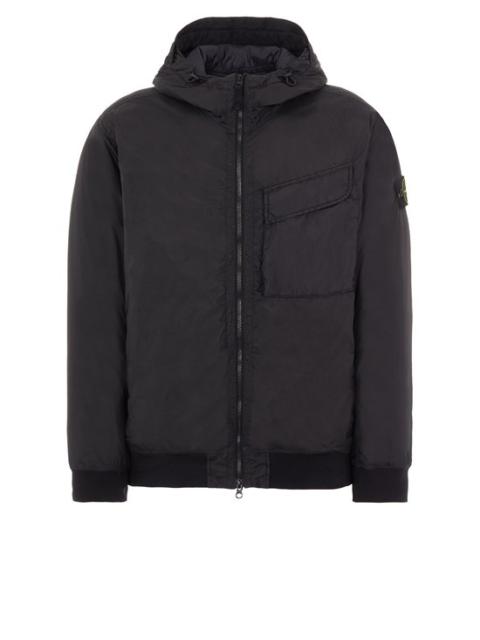 Stone Island 40723 GARMENT DYED CRINKLE REPS R-NY WITH PRIMALOFT®-TC  BLACK