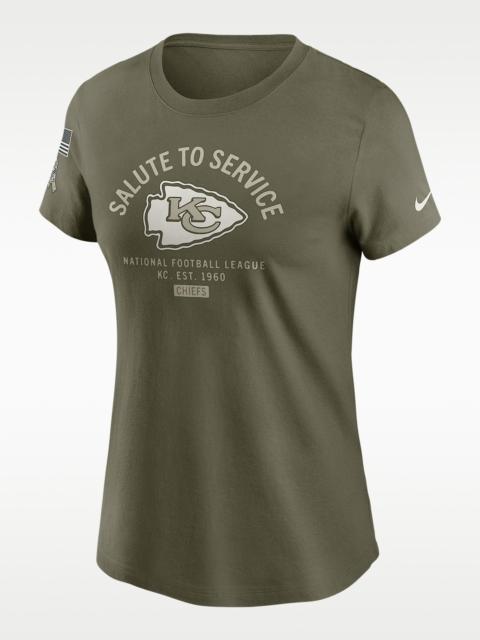 Nike Kansas City Chiefs Salute to Service Sideline Women's Nike NFL T-Shirt