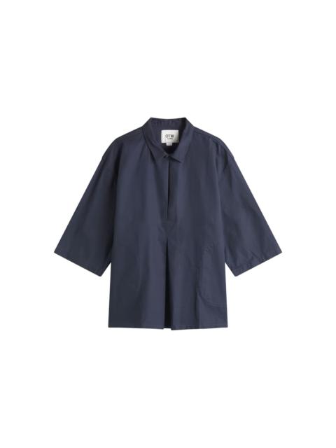 Vans short-sleeve linen polo shirt