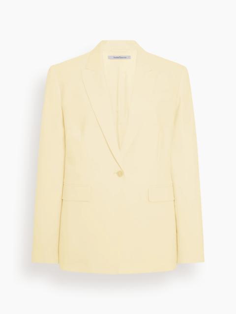 Another Tomorrow Single Button Jacket in Sunlight