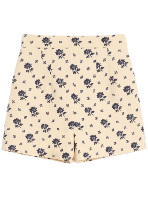 Valentino floral-print shorts