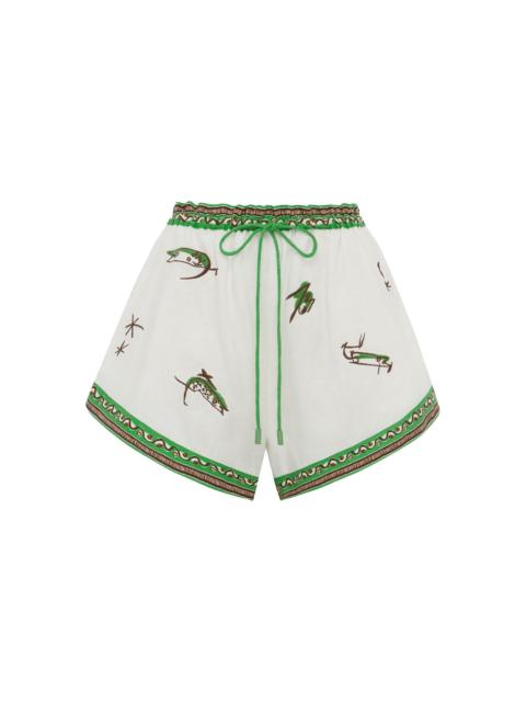 ALÉMAIS Wanda Embroidered Short