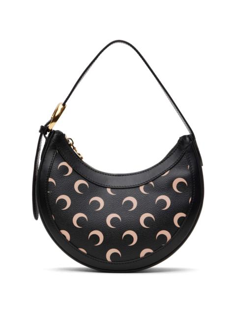 Marine Serre Black Moon Canvas Eclips Mini Bag