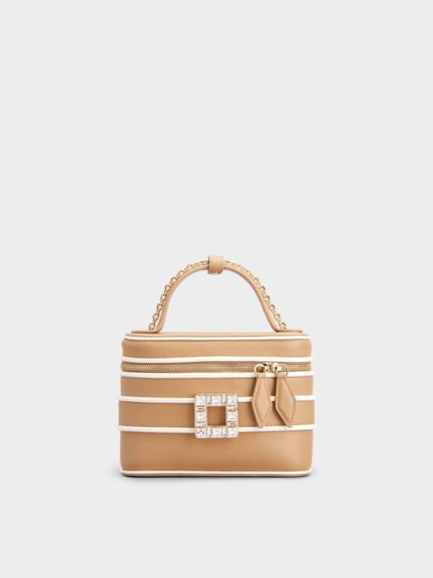 Roger Vivier Vanity Très Vivier Micro Bag in leather