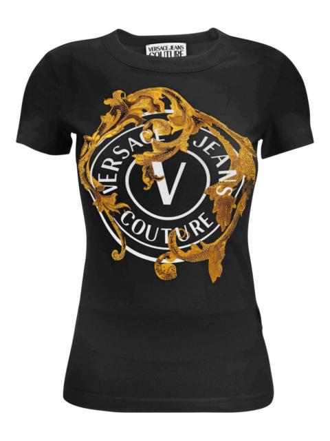 VERSACE JEANS COUTURE baroque-print T-shirt