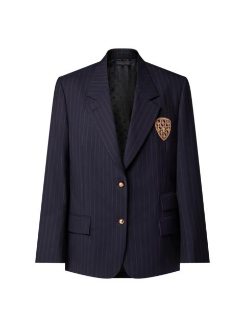 Louis Vuitton Pinstriped Preppy Blazer