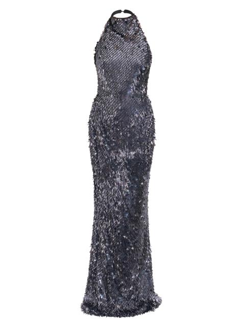 ZHIVAGO Women's The Changing Moon Gown - Pewter