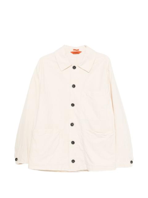 BARENA button-up shirt jacket