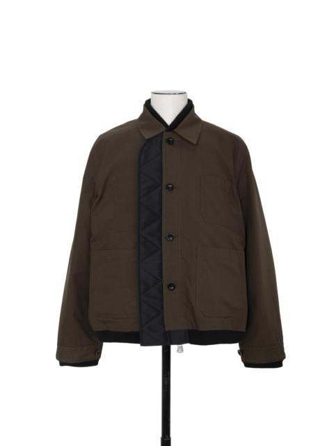 sacai Nylon Twill x Rip Stop Reversible Blouson