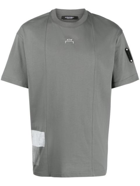 A-COLD-WALL* Brutalist panelled cotton T-shirt