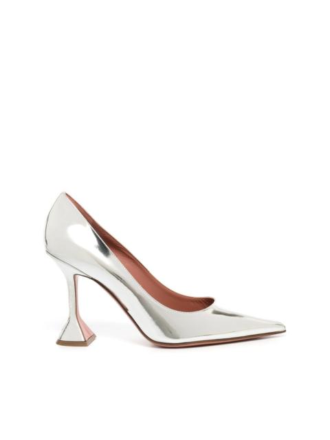 Amina 96mm metallic pumps