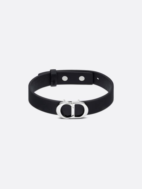 Dior CD Icon Leather Bracelet