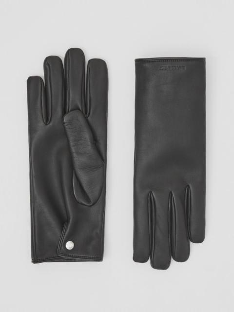 Burberry Cashmere-lined Lambskin Gloves