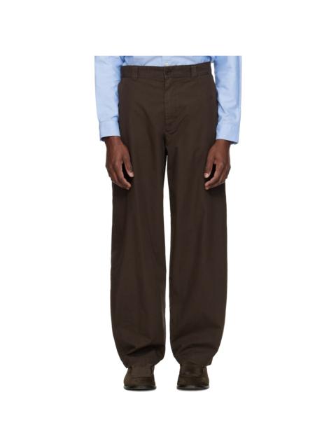 A.P.C. Brown Dan Chino Trousers