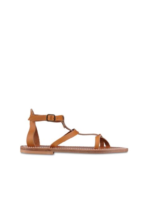 K.JACQUES ankle-buckle leather sandals