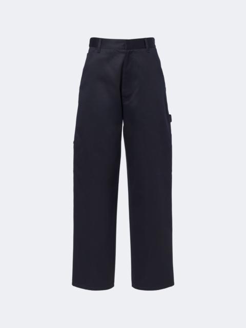 PHOEBE PHILO Cotton wide-leg pants