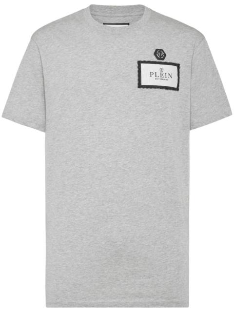 PHILIPP PLEIN logo-patch T-shirt