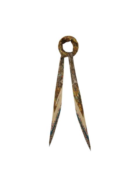 Pierre-Louis Mascia Aloeuw floral paisley silk scarf