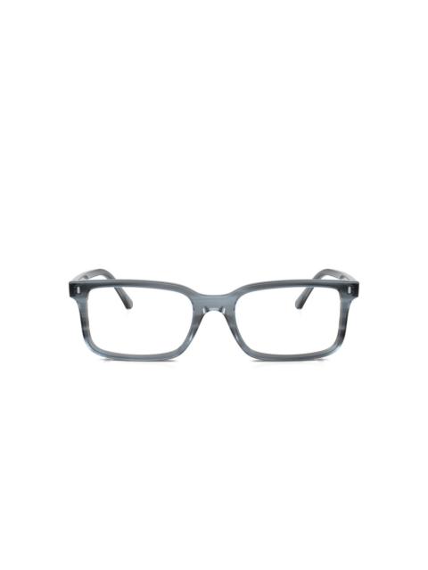 Ray-Ban rectangle-frame glasses