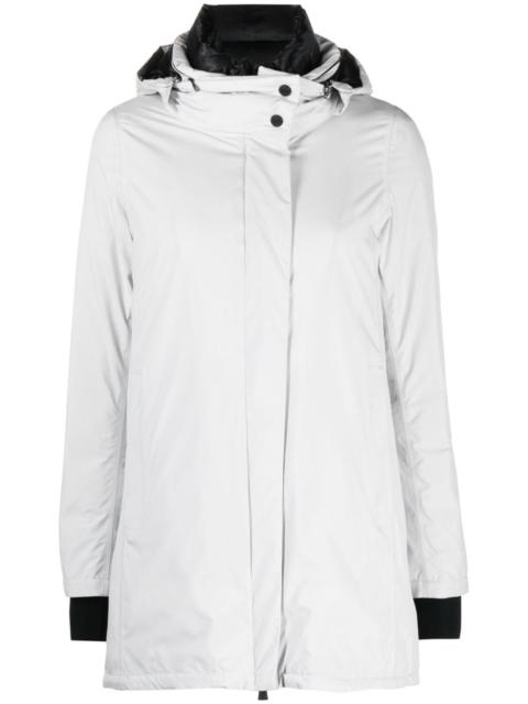 Herno logo-print hooded jacket