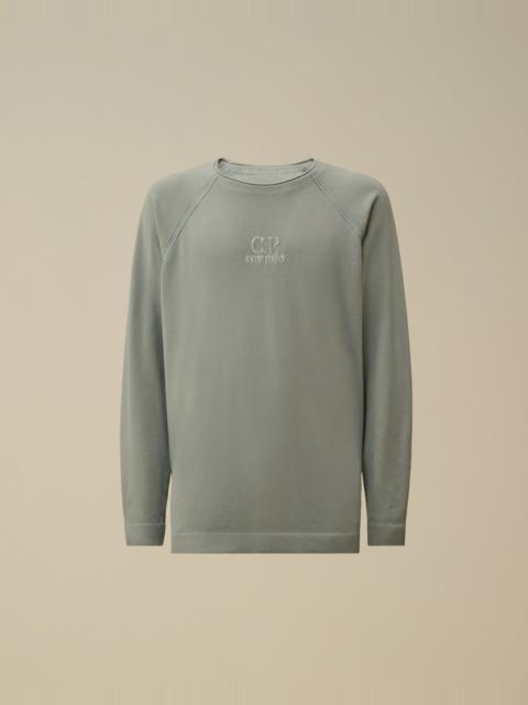 C.P. Company Heavy Piquet Pigment Dyed Mockneck Sweatshirt